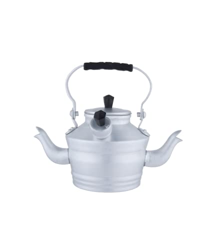 ابريق شاي ساموفار من السيف، اللون: فضي، الحجم: 1.35 لتر