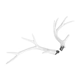 [FRCOLOR] プラスチック製シミュレーション鹿角ヘッドピース 軽量DIY用トナカイの角飾り フォトプロップスやクリスマスイベント向け 1ペア