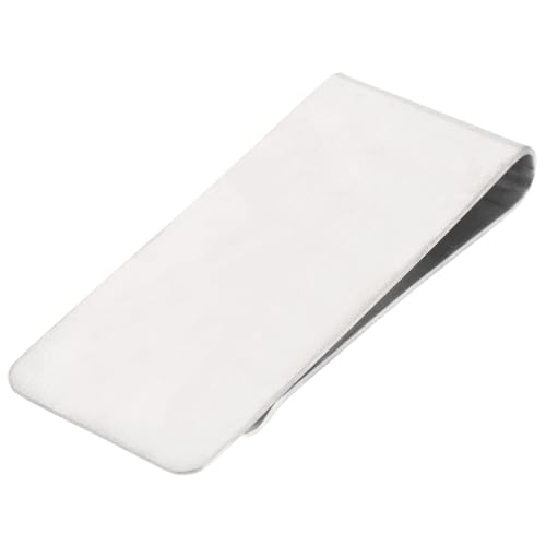 Pinza para billetes y cartera de metal Hemobllo para viajes y organización en la oficina