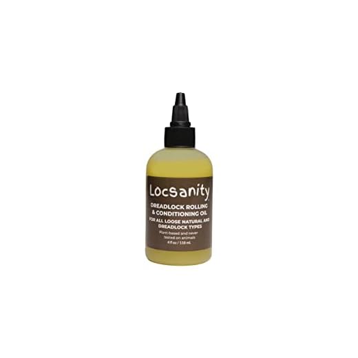 Locsanity Dreadlock Natural Hair Rolling and Conditioning Oil
