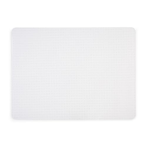 Staples Office Chair Mat for Carpet: 48'x36' Clear Desk Chair Mat for Carpet Floor, Computer Mat for Low Carpeted Floors,Thick and Sturdy Protector, Rug Pad for Rolling Chairs Office Work Gaming