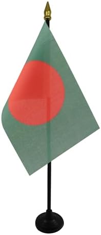 AZ FLAG Bandera de Mesa de BANGLADÉS 15x10cm - BANDERINA de DESPA...