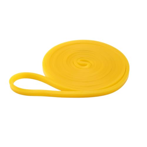 Image of CULT Light Resistance Band for Workout (3-7 kg) | Elastic Band for Home Exercise for Men & Women | Theraband & Gym Equipment (Yellow)