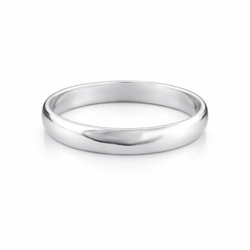 Image of Silverrazzi 925 Sterling Silver Plain Customized Band Ring for Mens and Women | 925 Stamped Stacking Thumb Finger Ring Boys & Girls | Gift for him her | Chandi Ring | Thumb Ring |Unisex Jewellery
