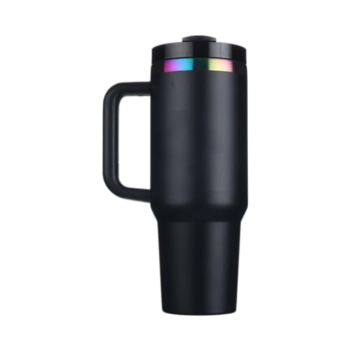 Image of The Memory Company | Licensed NCAA 40oz Iridescent Tumbler with Handle