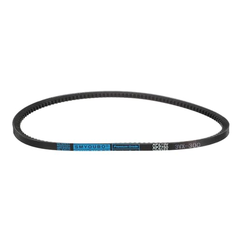 Courroie trapézoïdale 3VX300 uxcell à bord brut en caoutchouc rigide 1cm