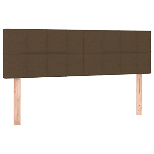 vidaXL Kopfteil, Bettkopfteil mit Holzbeinen, Höhenverstellbar Polsterkopfteil für Bett, Betthaupt Bettzubehör Schlafzimmer… – Ansicht 1