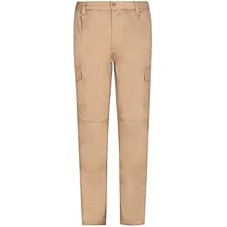 Uniformes Para Talleres Mecanicos MISEMIYA - PANTALÓN Hombre DE Trabajo MULTIBOLSILLO Uniforme Laboral Industrial Taller MECÁNICO TÉCNICO Fontanero ALBAÑIL Ref.9100-46, Camel