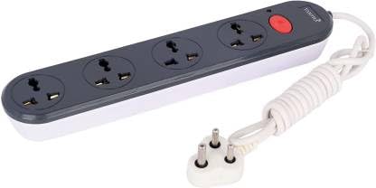 TANTRA Multi Purpose 4 + 1 Power Strip with Master 6A OR 240 Volts Extension Cord 4 Socket Extension Boards-image-19