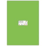 Tonpapier, 10 Bogen, 130 g/qm, 50x70 cm (Hellgrün)