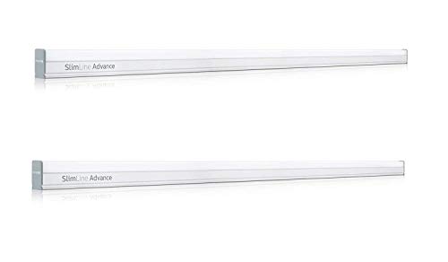 Image of Philips Slimline Advance 25-Watt 2500-lumen Metal Batten Tubelight (Pack of 2) (Warm White) (Study Room Specialist)