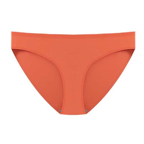 SUPTTING Bragas menstruales para mujer, elásticas, cómodas, suaves, transpirables, higiénicas, lavables, hipster, a prueba de fugas, Styled03 Orange, XL