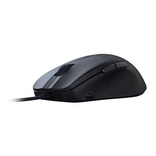 Turtle Beach Pure SEL - Mouse da gioco RGB ergonomico ultraleggero, sensore ottico a 8K DPI, sistema di pretensionamento, illuminazione RGB - Nero - Immagine 1