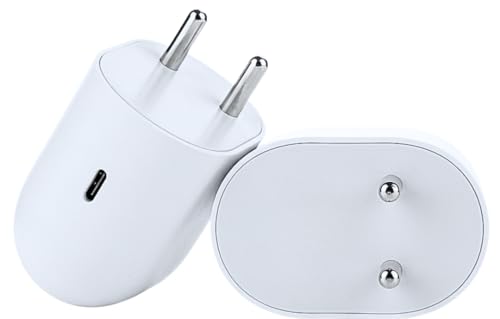 Image of KAIMENGLONG 45W Type-C Fast Charger Compatible for Google Pixel & Chromebook | PD 3.0 Rapid Charging Adapter Original Charging Speed (White)