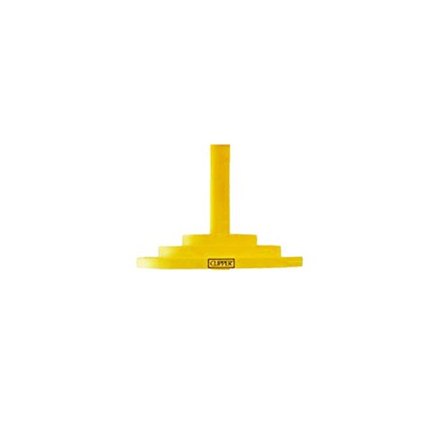 1 Swivel Plate Clipper Original Expo Lighters Large 48 Places, Yellow