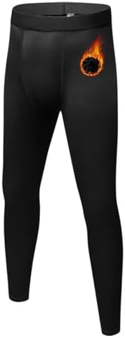 （02:30時点） [Sillictor] スポーツタイツ キッズ 裏起毛 コンプレッション レギンス 子供 スポーツ インナー スパッツ[防寒保温 + 通気速乾] ジュニア アンダーウェア 野球 サッカー スキー トレーニングウェア 秋冬 yc1022blk-blk-140