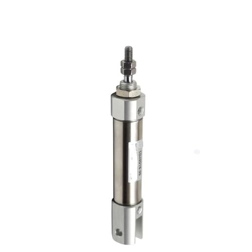 Mini vérin pneumatique double chape 16 mm micro vérin course 25 mm