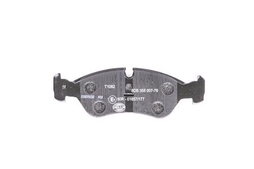 Kit de plaquettes de frein HELLA avec préparation indicateur usure T1082 - 2