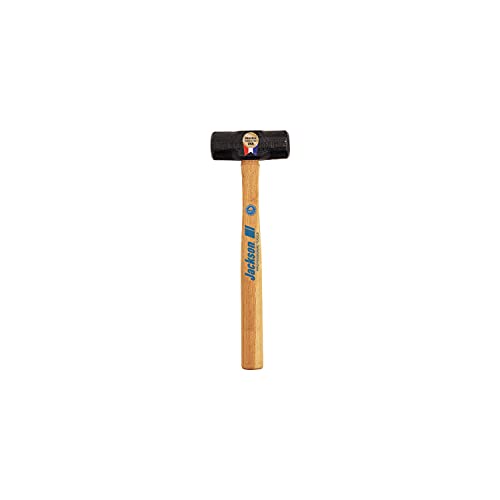 Jackson 1196900 Engineer Hammer with 16 in. Hardwood Handle, 4 Pound, BlackNatural Wood #1