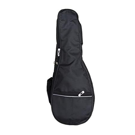 Image of Ukulele Case with 5MM Sponge Padding Adjustable Shoulder Strap 21 Inch (21, Black)