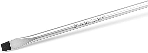 Image of GEARWRENCH 1 /4 inch x 6 inch Slotted Dual Material Screwdriver - 80014H
