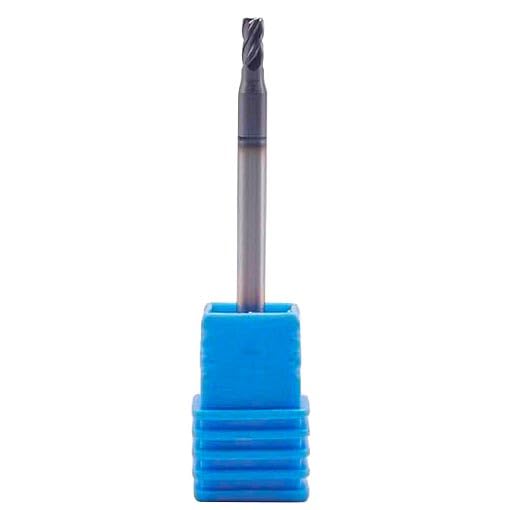 Image of 5Pcs 3 /32 inch 4 Flute Solid Carbide Square End Mill, Double End, AlTiN Coated | 35 Degree Helix, 3 /32 inch Cutting diameter, 1 /8 inch Shank diameter, 3 /16 inch Length of Cut, 2 inch Overall Length