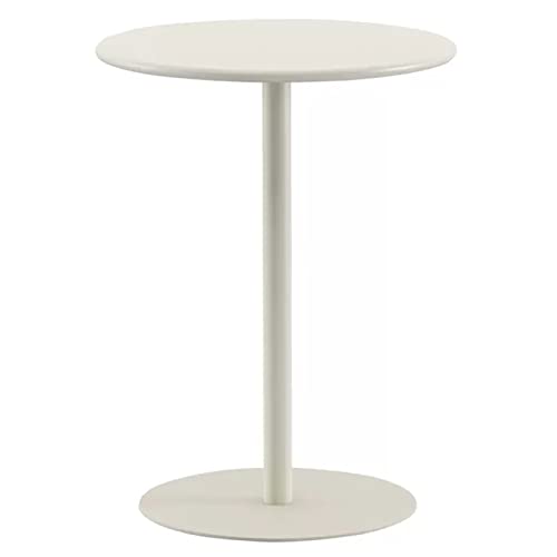 Table de bistrot compacte en métal pour aménager les balcons et petits salons