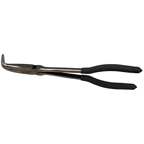ION TOOL 11” Angled Long Needle Nose Pliers – 90 Degree Bent Nose Pliers Cover