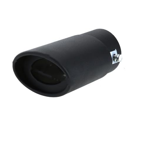 Embout d'échappement universel 60 mm en acier inoxydable chromé pour silencieux auto