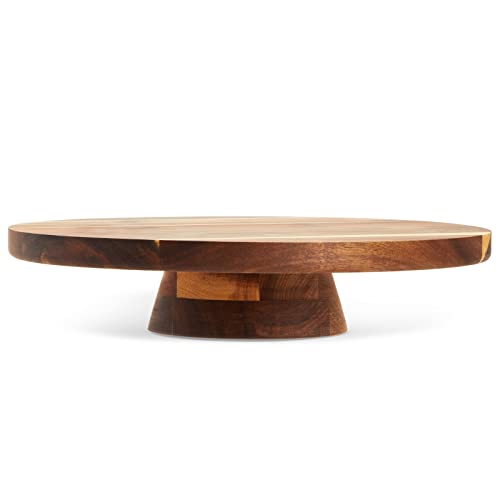 Acacia Wood Cake Stand For Weddings And Parties (12.75 In) #TOP7