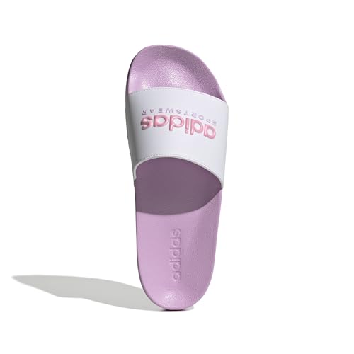 Image of adidas Mens Adilette Shower Arsenal Slides Casual Sandals Casual - Red