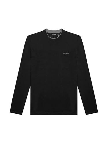 Pull homme noir Antony Morato fini les pulls qui se déforment