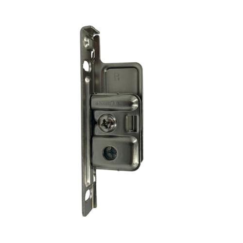 Blum ZSF.1700 R METABOX Right Screw-On Drawer Standard Front Fixing Bracket, Nickel