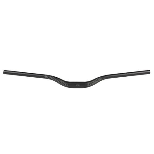 Renthal FatBar Lite 35 Handlebar - Lightweight Aluminum Trail, XC & Enduro Mountain Bike Bar with Durability, 760mm Width, 40mm Rise, Anodized Black, V3 Engineering, Shot Peened Finish, Laser Markings