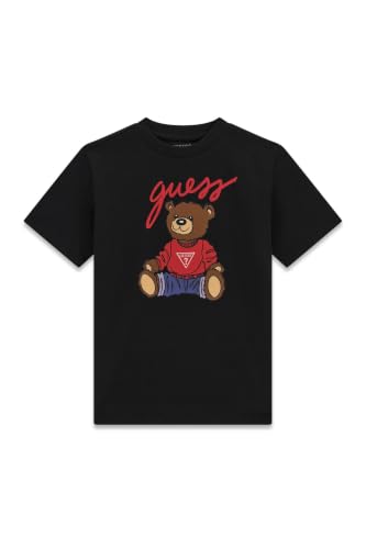Image of Guess T-Shirt Kids Unisex T-Shirt Relaxed Fit Black