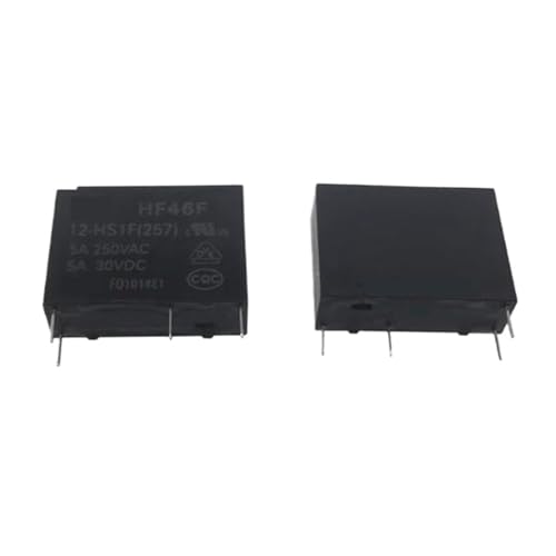 Relais électromécanique HF46F-12-HS1F 12VDC pack de 20 unités pour domotique - 2