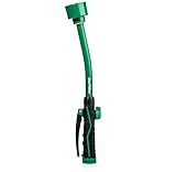 Rain Bird TRNZLWAND16 16' Watering Wand Garden Hose Nozzle, Front Trigger, Carbon Fiber Texture, Shower Spray Pattern