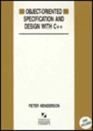Object-Oriented Specification and Design with C++ (The McGraw-Hill ... image.