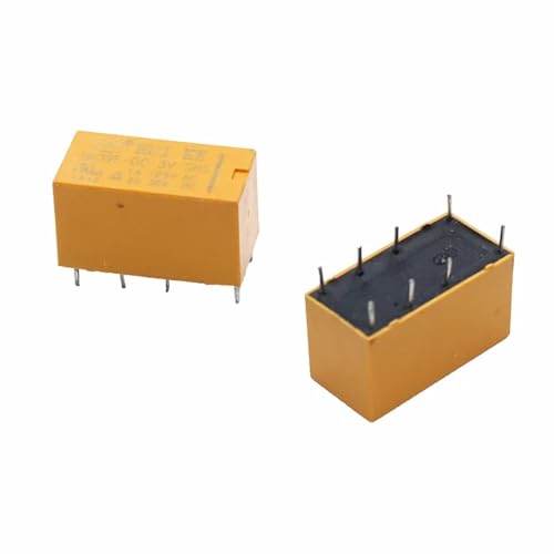Relais de puissance DPDT 8 broches pour montage PCB et projets électroniques 3V - 3