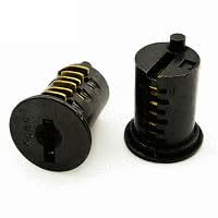 (Black) Office Furniture Replacement Lock Core Kit Includes 2 Keys for Knoll K199