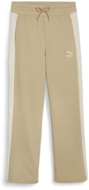 Puma Womens Iconic T7 French Terry Straight Leg Track Pants