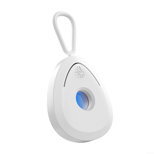 Eawfgtuw Detector de cámara portátil con escáner de lente infrarroja y chip de detección 3D, dispositivo antiespía para cámaras estenopeicas/bolígrafo, detección de radio de 8 m, 2 (blanco)