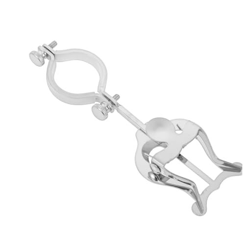 ULDIGI Metal Trumpet Lyre Music Score Holder Portable Music Clip for Marching Band Clarinet and Trumpet Adjustable Music Book Clamp for Musicians and Performers