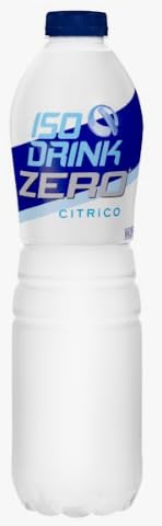 Iso Drink Zero Boisson Isotonique Saveur Citron, Sans Sucres Ajoutés, 1,5 L, Lot de 6 Bouteilles
