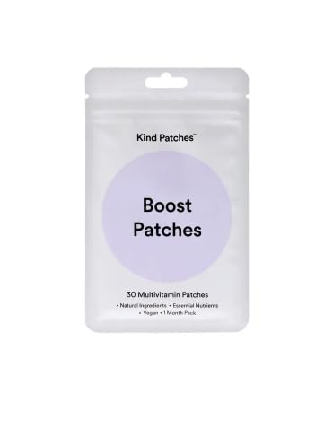 Patchs corporels Vitality Boost pour retrouver de l'énergie durablement - Lot de 30