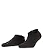Produktbild FALKE Damen Sneakersocken Cool Kick Sneaker W SN weich atmungsaktiv schnelltrocknend kurz einfarbig 1 Paar, Schwarz (Black 3000), 37-38
