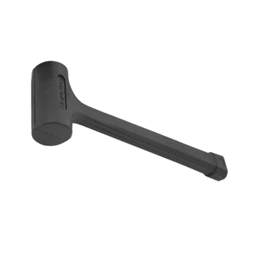 Holibanna Ergonomic Design Non-slip Hammer Handle Rubber Head for Woodwork Multi-functional Mallet Safe for Home Use