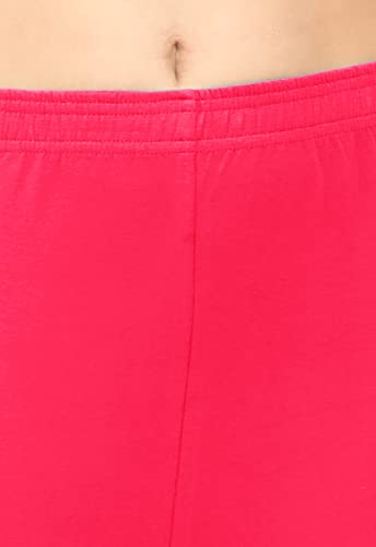 Image of POPOLO Women's Super Soft Ankle Length Cotton Lycra Solid Stretchable Legging