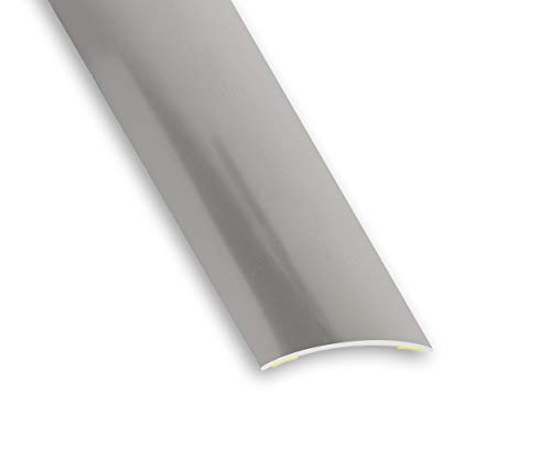 CQFD - Barra de umbral adhesiva, acero inoxidable, 30/93 cm