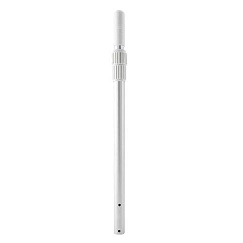 One Persent Pool Pole Telescopic Rod, Universal Telescopic Rod Extension Rod for Swimming Pool Cleaning Equipment Tools (1.2Ã—39.0inches, White)